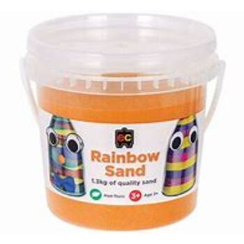Sp- Sand Rainbow Orange 1.3Kg Non Toxic Edvantage