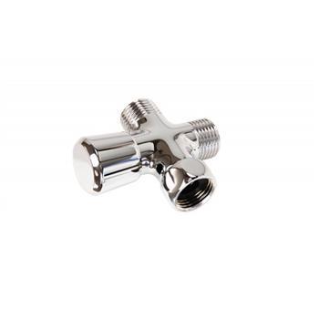 Shower Arm Divertor Valve Brass Chrome