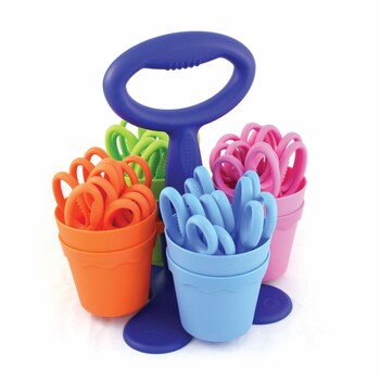 Sp- Scissors Westcott Caddy 5 Blunt Tub24