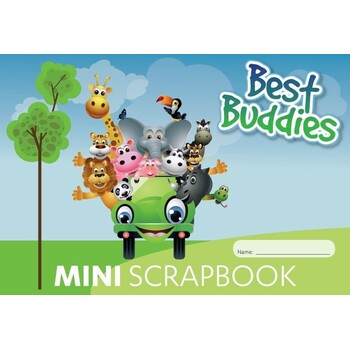 Scrapbook Writer 165X245 100Gsm Best Buddies Mini 64Pg