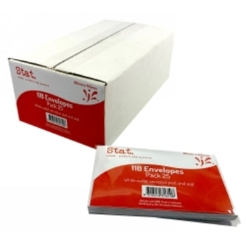 Envelope Stat 11B Secret Peel/Seal Pk25