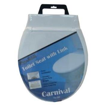 Toilet Seat White Carnival TS-260 Haron