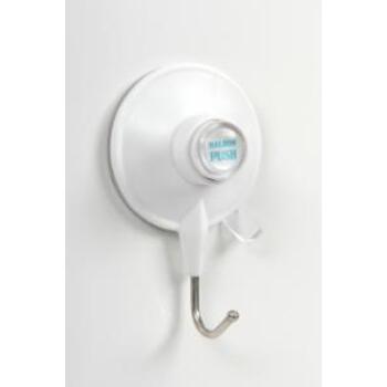 Hook Suction Twin Pack White