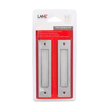 Lane FLUSH PULLS SQUARE PC LFP0002