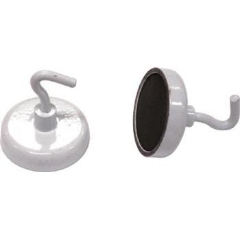 Magnets With Hook Round 32mm Pk2