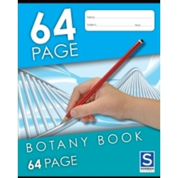 Botany Book Sovereign 225X175Mm 8Mm Botany 64Pg