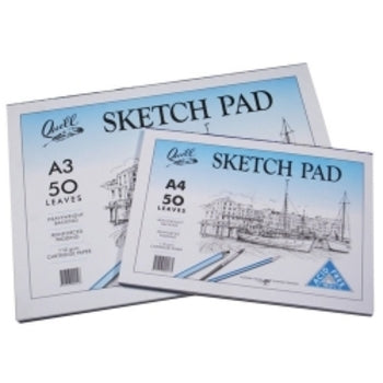 Sketch Pad Quill A2 110Gsm Cartridge Acid Free 50Lf