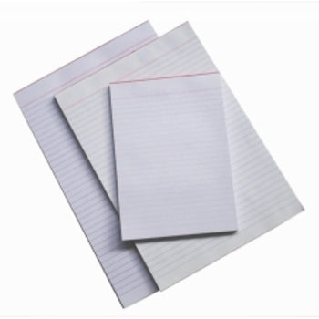 Office Pads Quill F/C Bank Ruled 100Lf