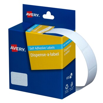 Sp- Avery Dispenser Mr1624 Label White 800
