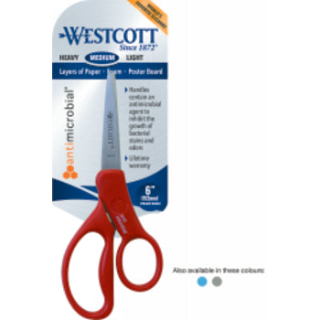 Scissors Westcott 152Mm Student Antimicrobial