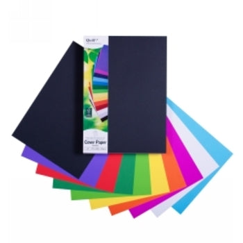 Cover Paper Quill A4 125Gsm Asst Colours Pk250