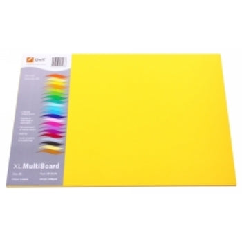 Cardboard Quill A3 210Gsm Lemon Pk25