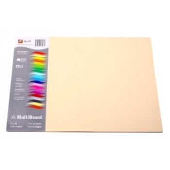 Sp- Cardboard Quill A3 210Gms Cream Pk25