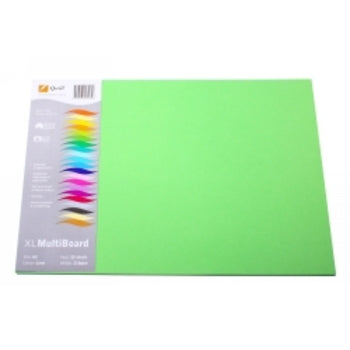 Cardboard Quill A3 210Gsm Lime Pk25