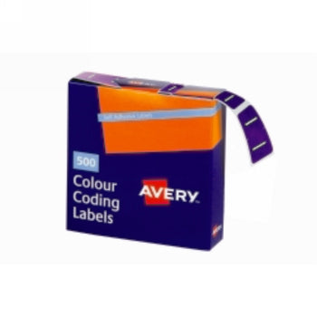 Sp- Labels Colour Coding Avery 25X38Mm I Side Tab Purple Bx500