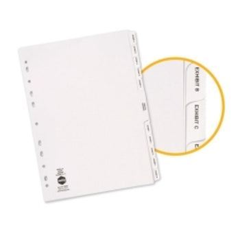 Dividers Marbig A4 Legal A-Z