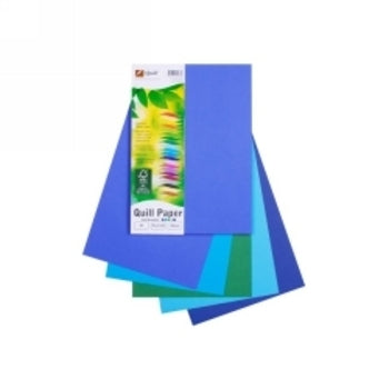 Copy Paper Quill A4 80Gsm Cold Cols Asst Pk100