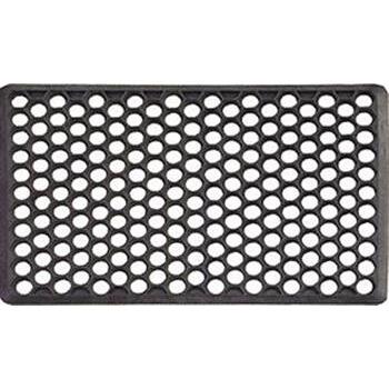 Door Mat Honeycomb Rubber Black 400Cx600mm