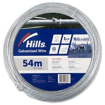 Galvanised Wire 3.5mm 54m Galvanised Hills