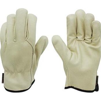 Gold Leather Glove Premium Large Rhino