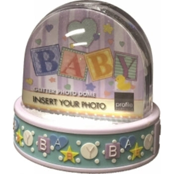 Sp- Photo Dome Profile Glitter Blue