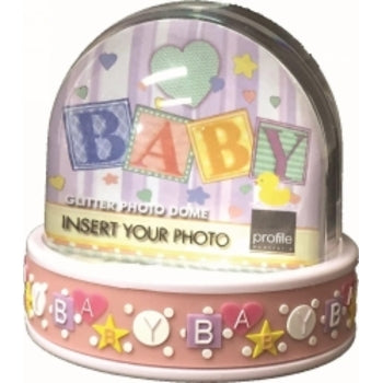 Sp- Photo Dome Profile Glitter Pink