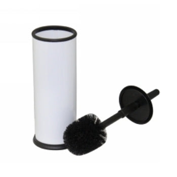 Toilet Brush Compass Powder Coated White