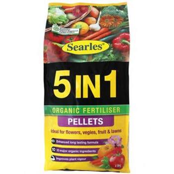 Plant Food 5 in 1 Plus Pellets 2.5Kg Searles