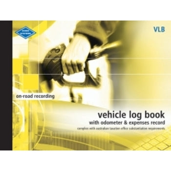 Vehicle Log Book With Odometer & Expenses Record Zions Vlb Large