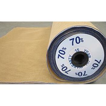 Shadecloth Sandstone 70% 3.66x30m