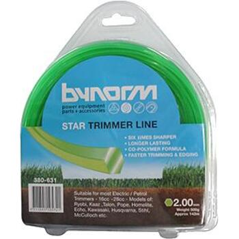 Bynorm Trimmer Line Star Green 2.0mm 500gm