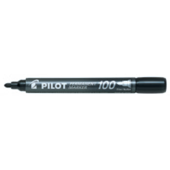 Marker Pilot 1.0Mm Permanent Sca-100 Bullet Tip Fine Black