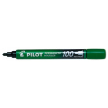 Sp- Marker Pilot 1.0Mm Permanent Sca-100 Bullet Tip Fine Green