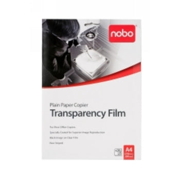 Transparency Film Nobo A4 Plain Copier Pp100C-20 Pk20