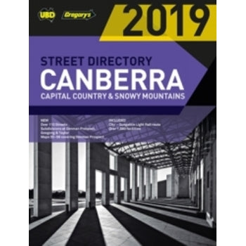 Street Directory Ubd/Gre 2019 Canberra 23Rd Edition