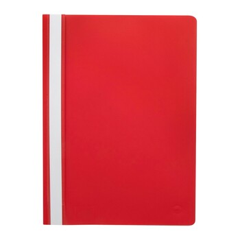 File Flat Marbig A4 Economy Red
