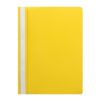 File Flat Marbig A4 Economy Yellow