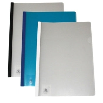 Clear File Colby A4 202A Clear Blue W/Blue Spine