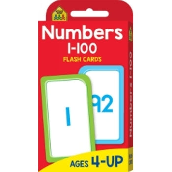 Sp- Cards School Zone Flash Numbers 0-100