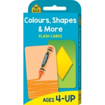 Sp- Cards School Zone Flash Colours Shapes & More