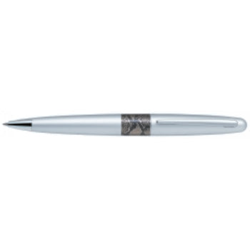 Pen Pilot 1.0Mm Mr2 Bp Python Silver Barrel Black Ink