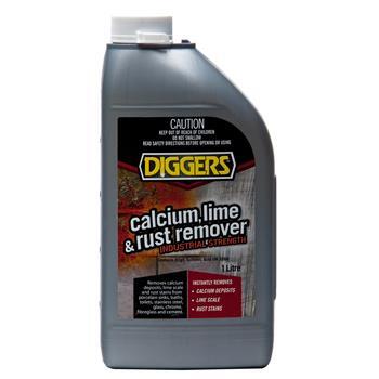 Cleaner Calcium Lime Rust Remover Industrial 1L Diggers