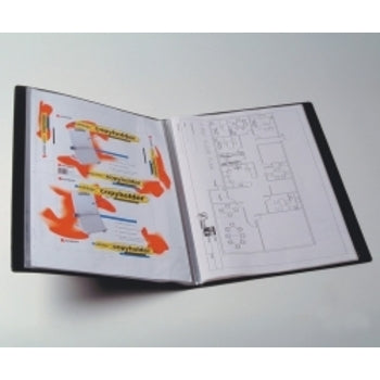 Display Book Marbig A3 Black 20P