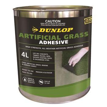 Adhesive Artificial Grass 4lt Dunlop