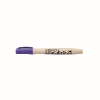 Sp- Marker Artline Supreme Brush Purple Bx12