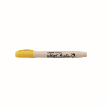 Sp- Marker Artline Supreme Brush Yellow Bx12