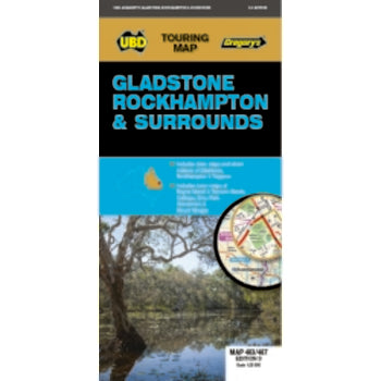 Sp- Map Ubd/Gre Gladstone-Rocky & Surrounds 483/487 3Rd Ed