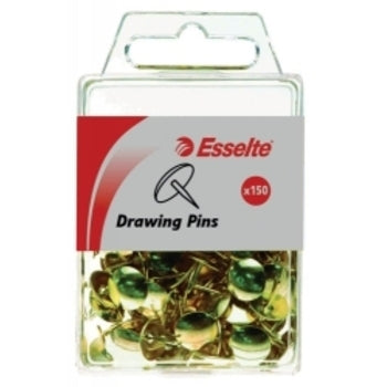 Drawing Pins Esselte Brass Pk150