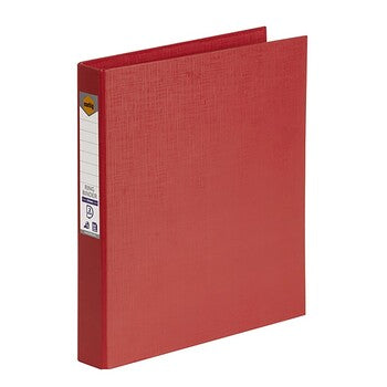 Binder Marbig A4 Pe 2 D-Ring 25Mm Red