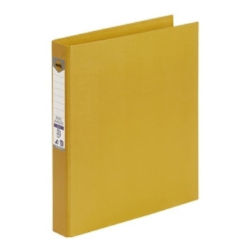 Binder Marbig A4 Pe 2 D-Ring 25Mm Yellow